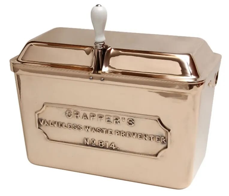 Thomas Crapper Solid Brass '814' Cistern - TC814LLNP