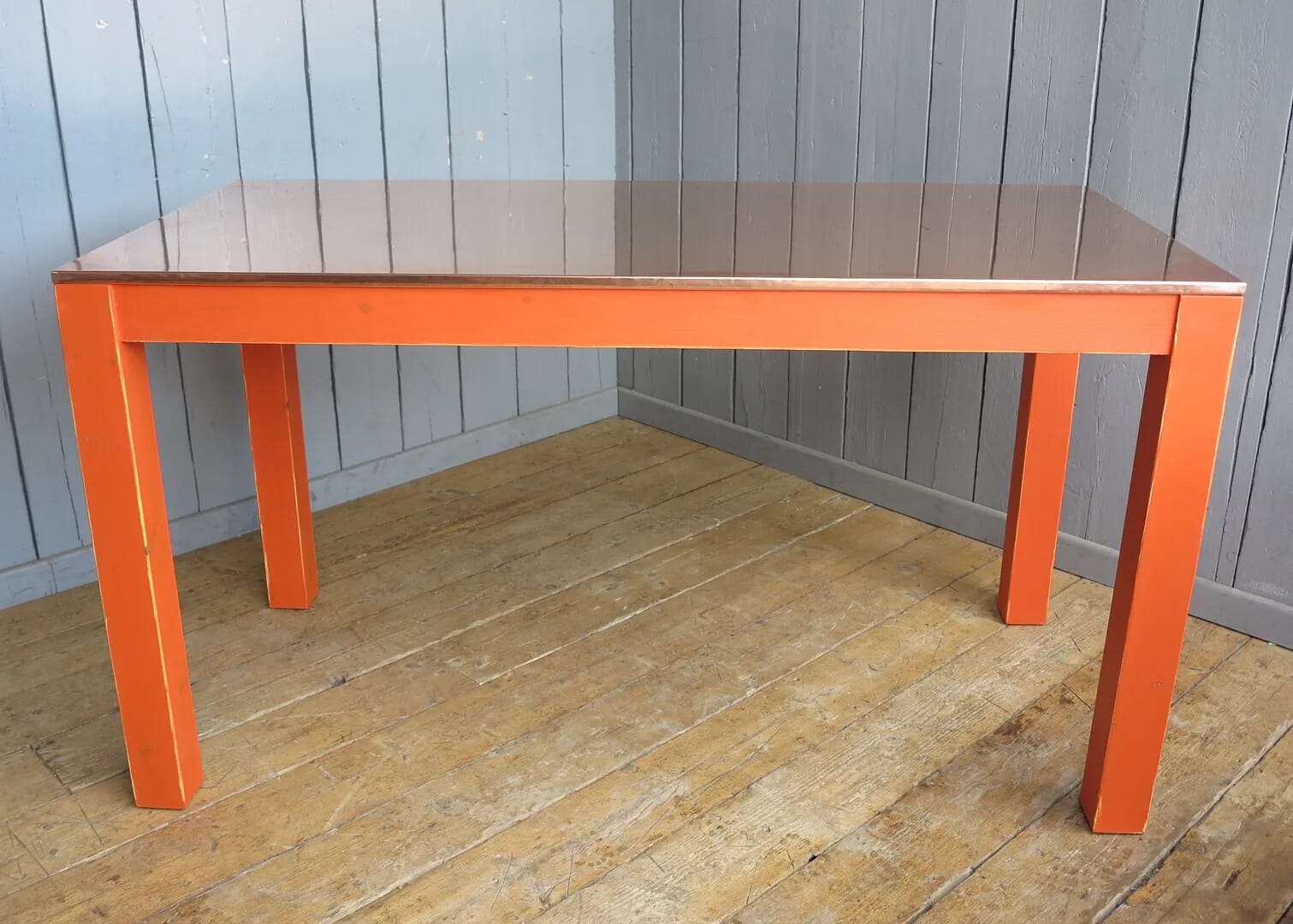 Natural Copper Bar Stool Table - D1017