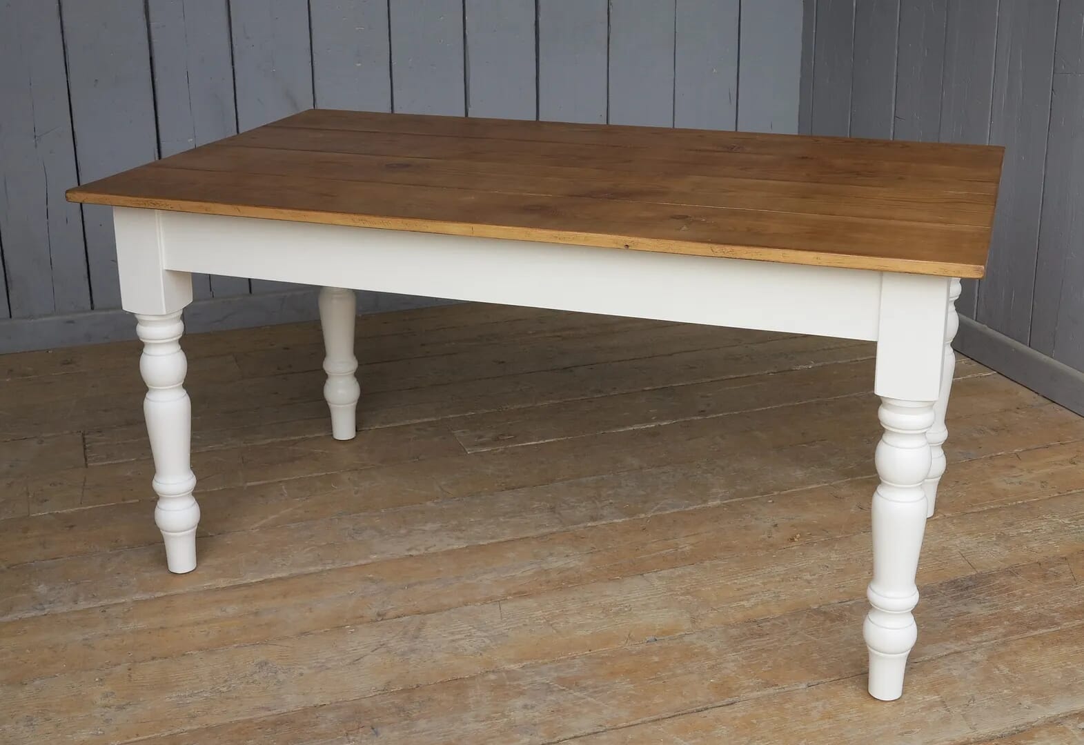 Made To Measure Floorboard Table - D1118