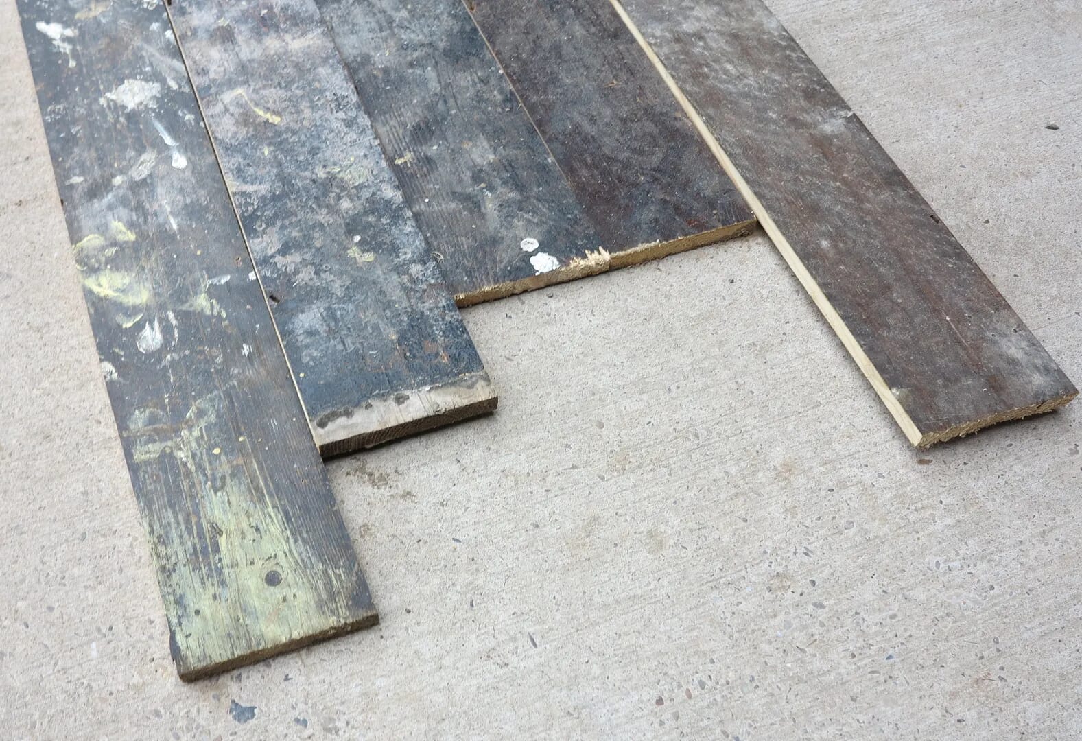 Genuine Reclaimed Pine Antique Square Edged Floorboards  - 8015