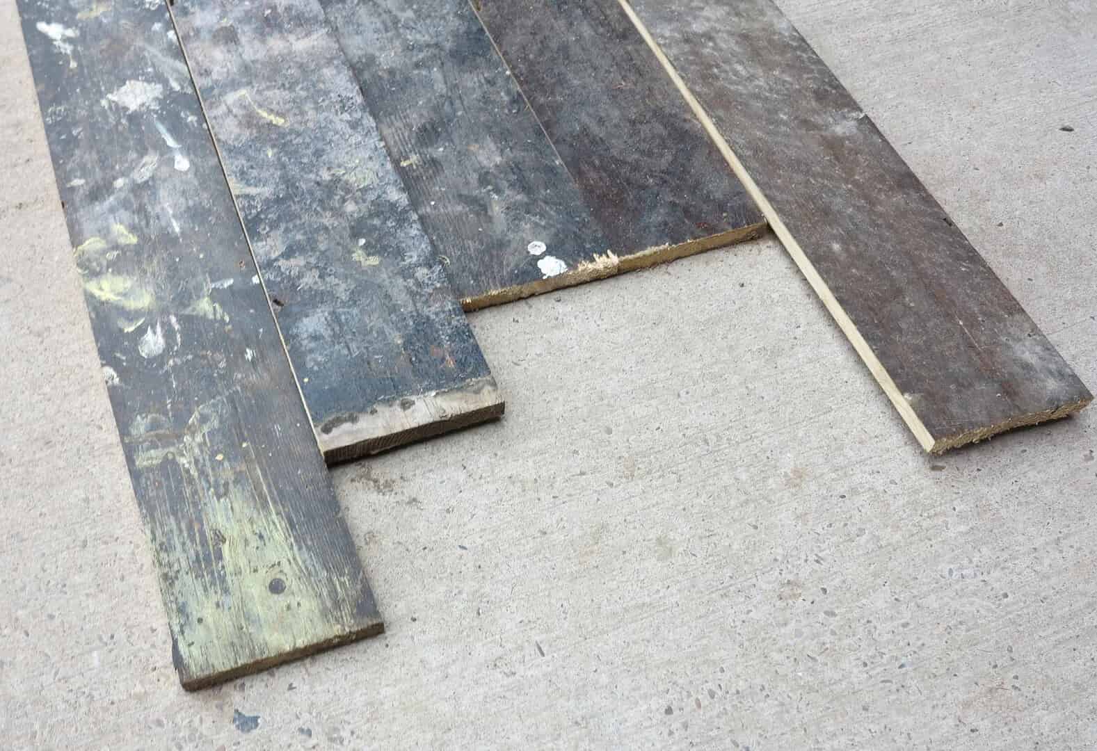 Reclaimed Pine Square Edged Floorboards