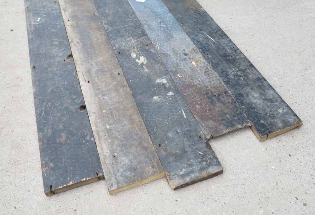 Pine Square Edged Antique Reclaimed Floorboards