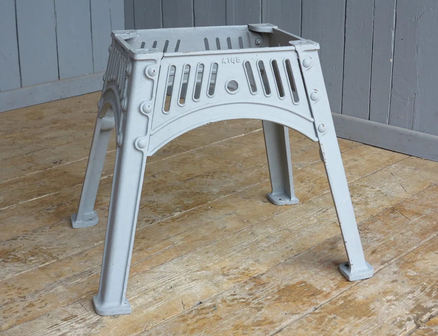 Antique Cast Iron Table Base - 8068