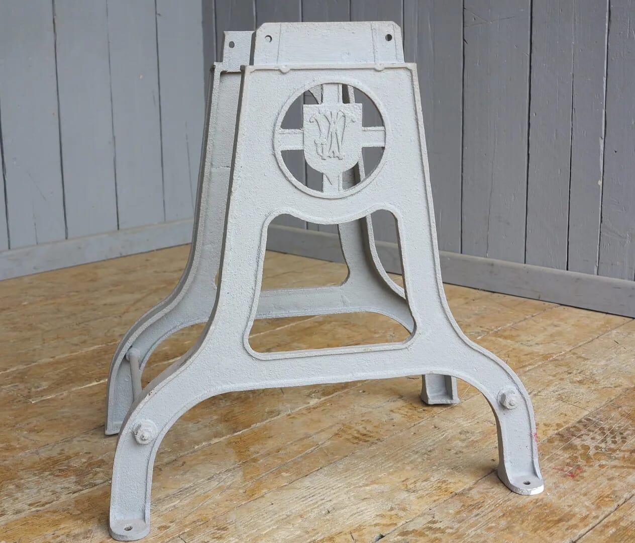 Antique Reclaimed Cast Iron Table Base - 8067