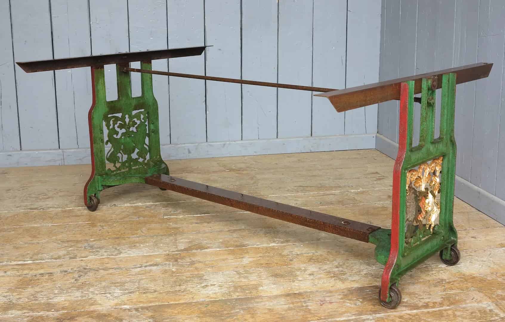 Antique Reclaimed Decorative Cast Iron Table Base