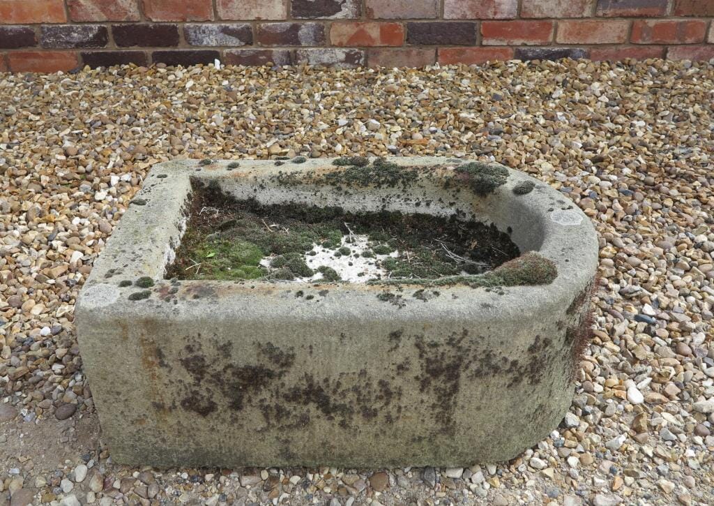 Antique Stone Trough or Garden Planter - 3581
