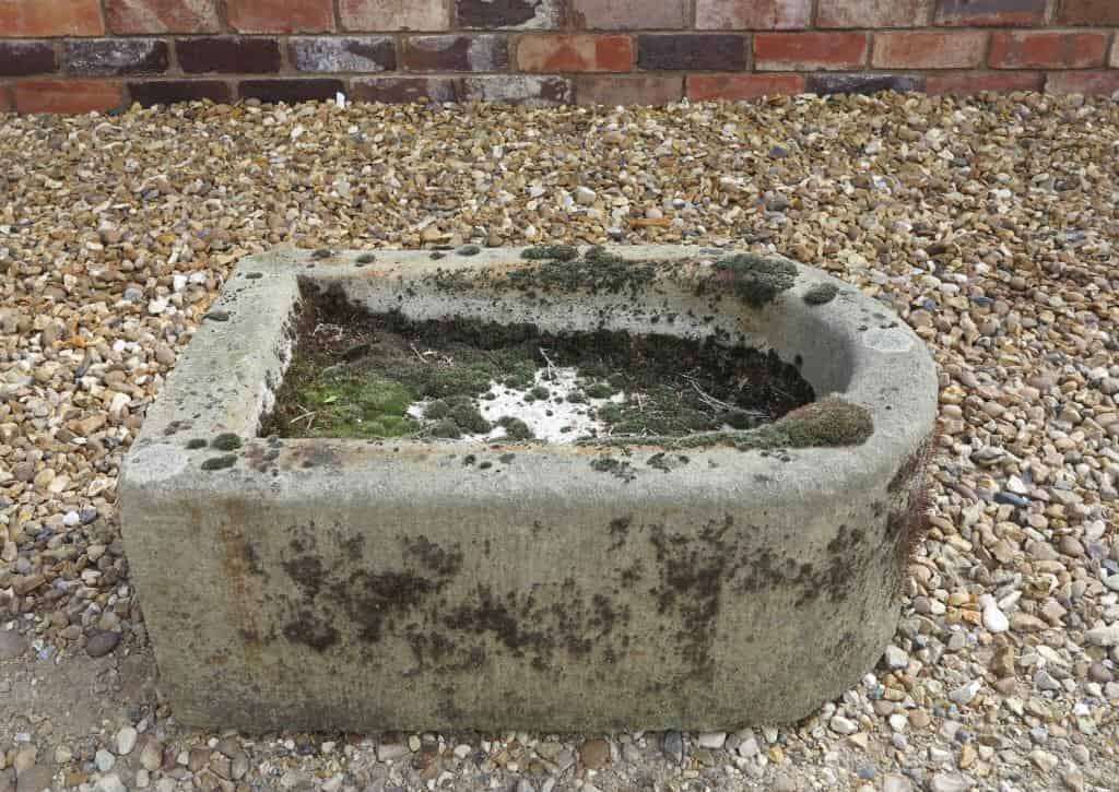 Antique Stone Trough or Garden Planter