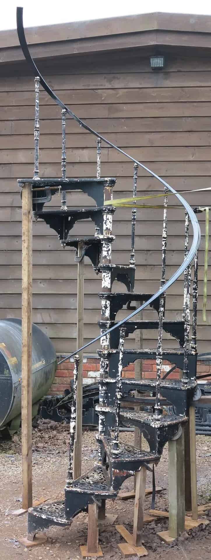 Cast Iron Spiral Staircase Made By Safety Stairways