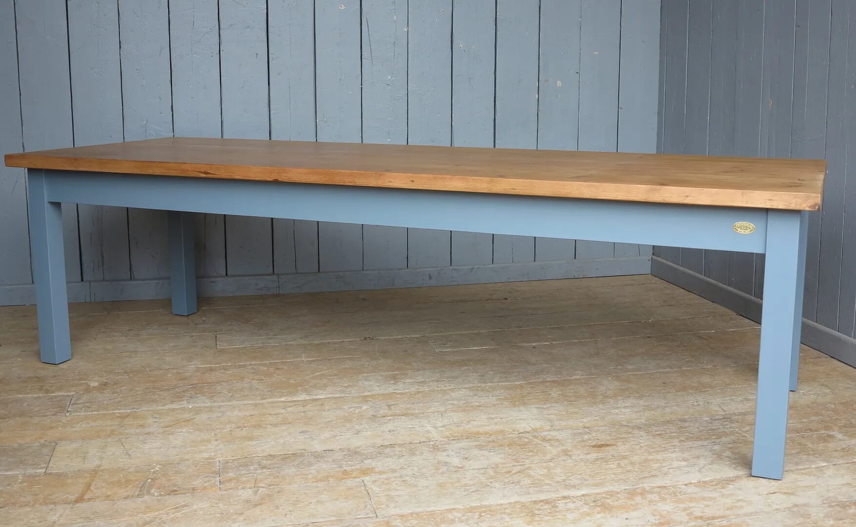 Reclaimed Old Plank Top Table - 8096