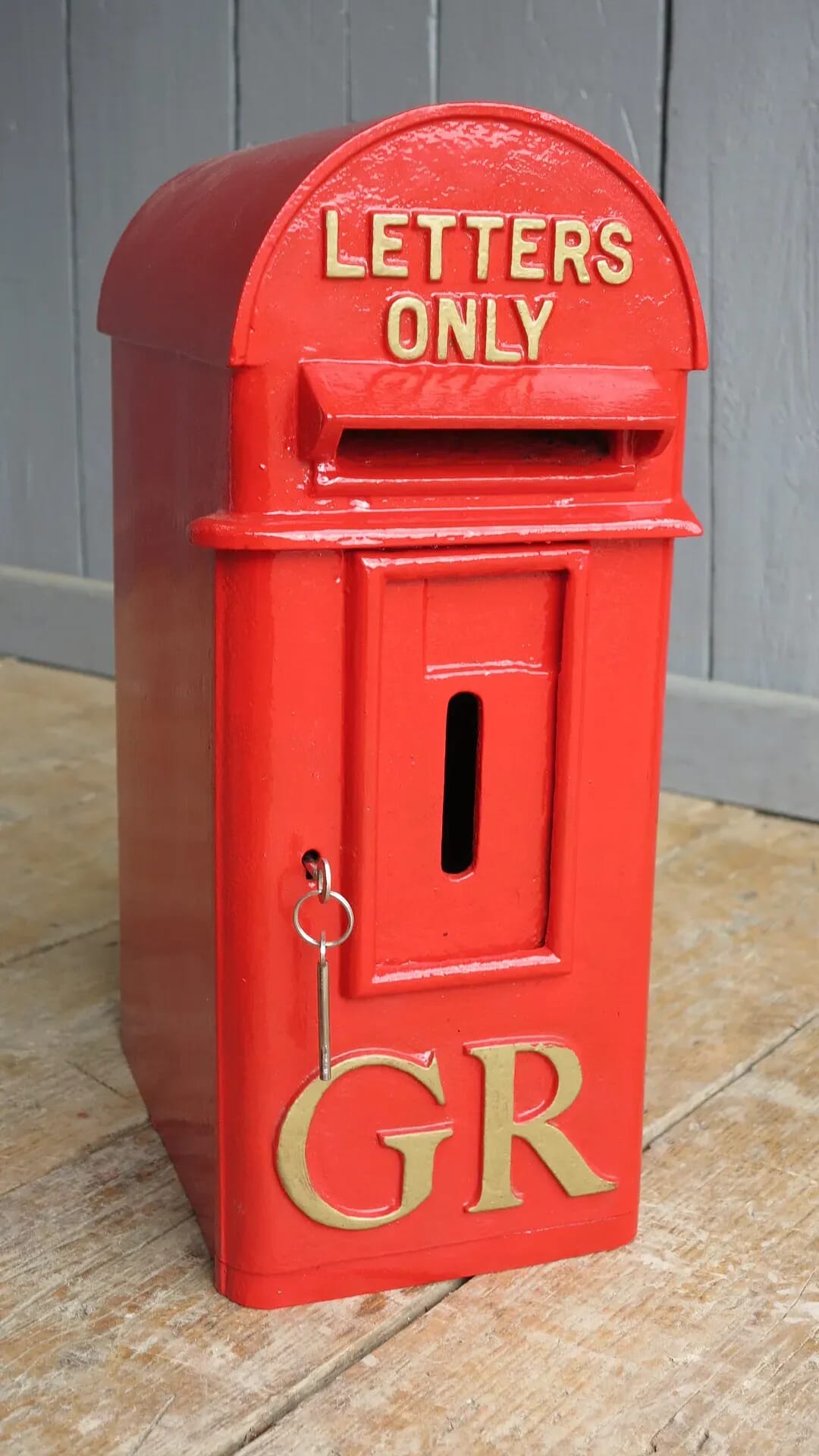 Royal Mail Cast Iron GR 'Hovis' Pole Mounted Post Box  - 8022