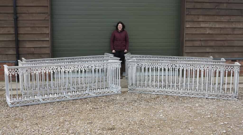 Vintage Cast Iron Juliet Balconies