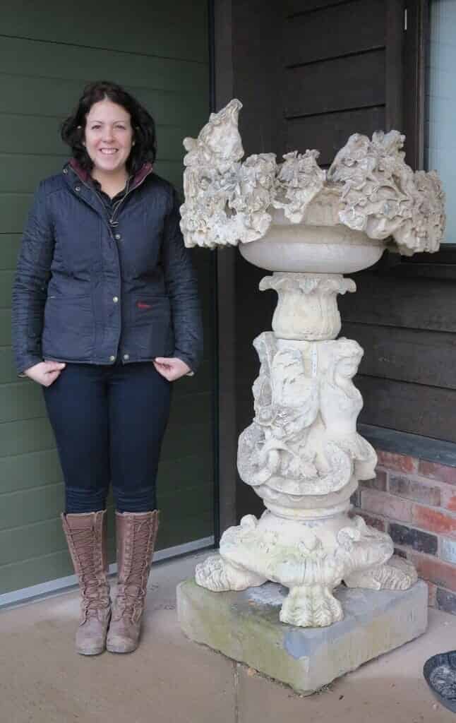 Antique Reclaimed Garden Water Fountain