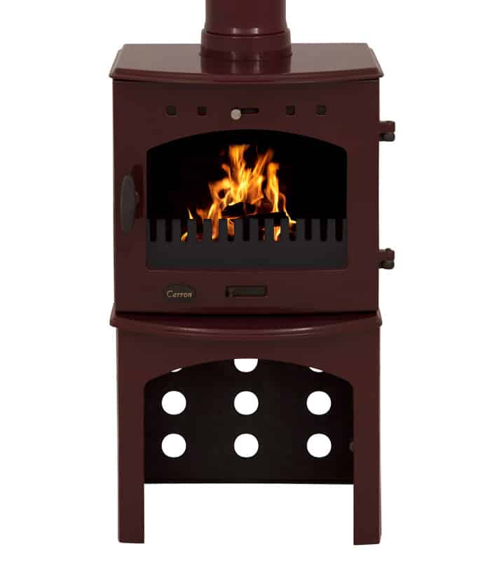 Primary Image - Red Enamel Carron Log Store