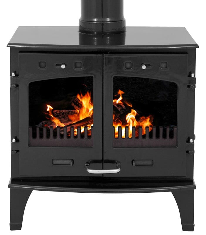 Carron 11Kw Black Enamel Cast Iron Stove - BHC602