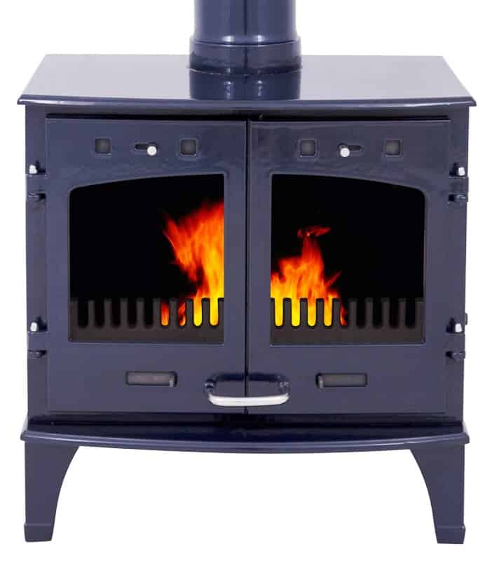 Carron Blue Enamel 11Kw Cast Iron Stove - BHC 605