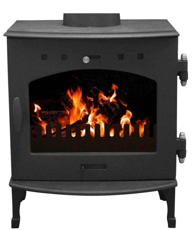 Carron 4.7Kw Gun Metal/Matt Black Cast Iron Stove - BHC301