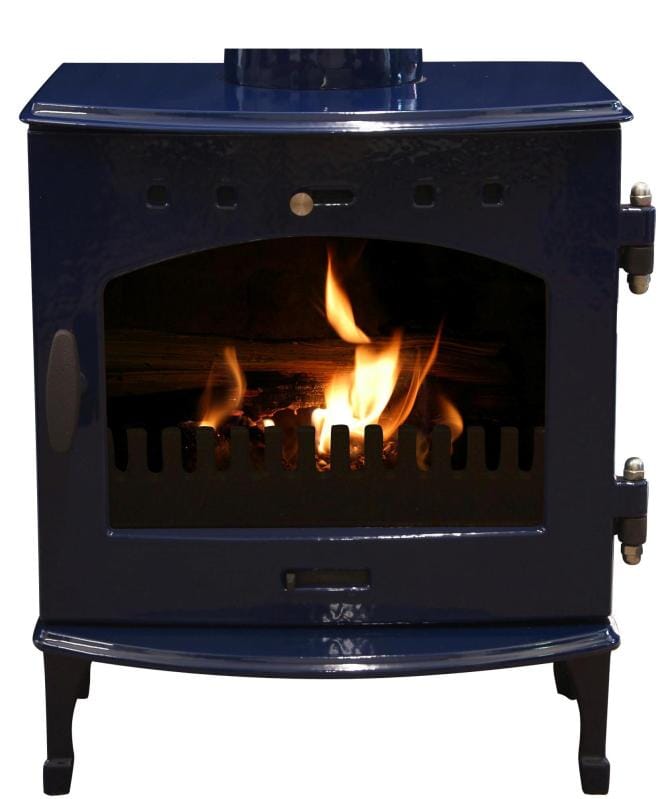 Carron 4.7Kw Blue Enamel Cast Iron Stove - BHC305