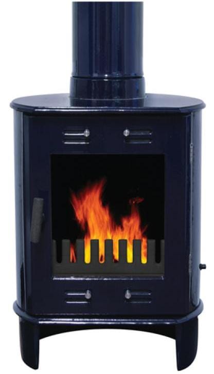 Carron 5Kw Blue Enamel Cast Iron Stove - BHC205