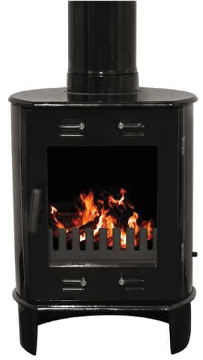 Black Enamel Carron Stove