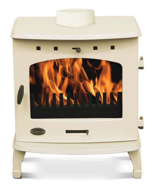 Carron 7.3Kw Cream Enamel Cast Iron Stove - BHC106