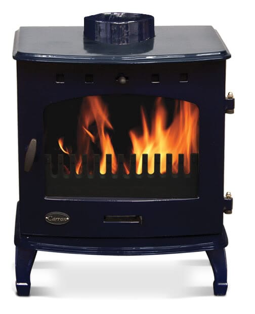 Carron 7.3Kw Blue Enamel Cast Iron Stove - BHC105