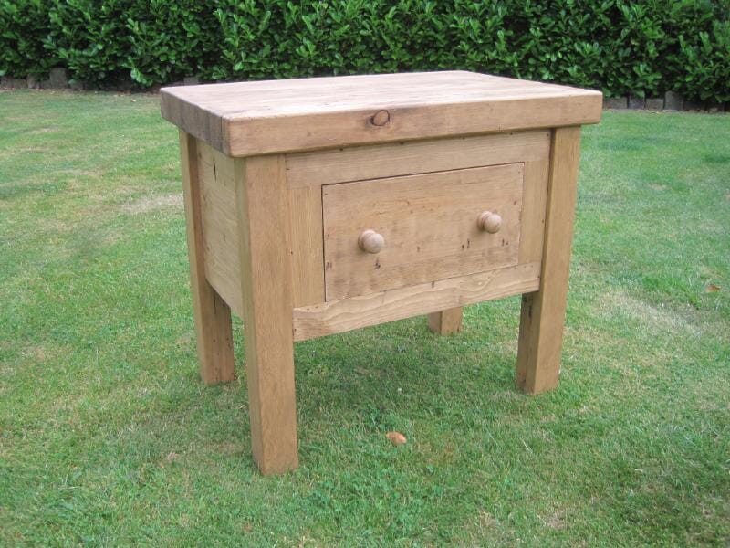Reclaimed Pine Handmade Butchers Block - D1143