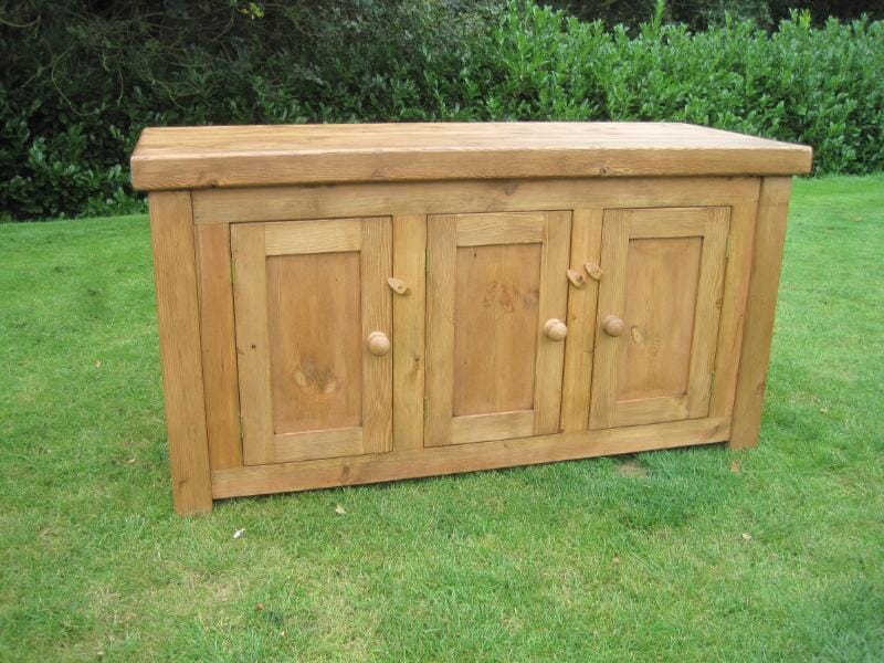 Waxed Reclaimed Pine Butchers Block - 5674
