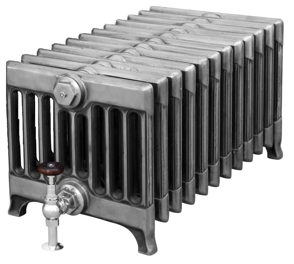 Victorian 330mm Tall Cast Iron Radiator 12 Sections Long