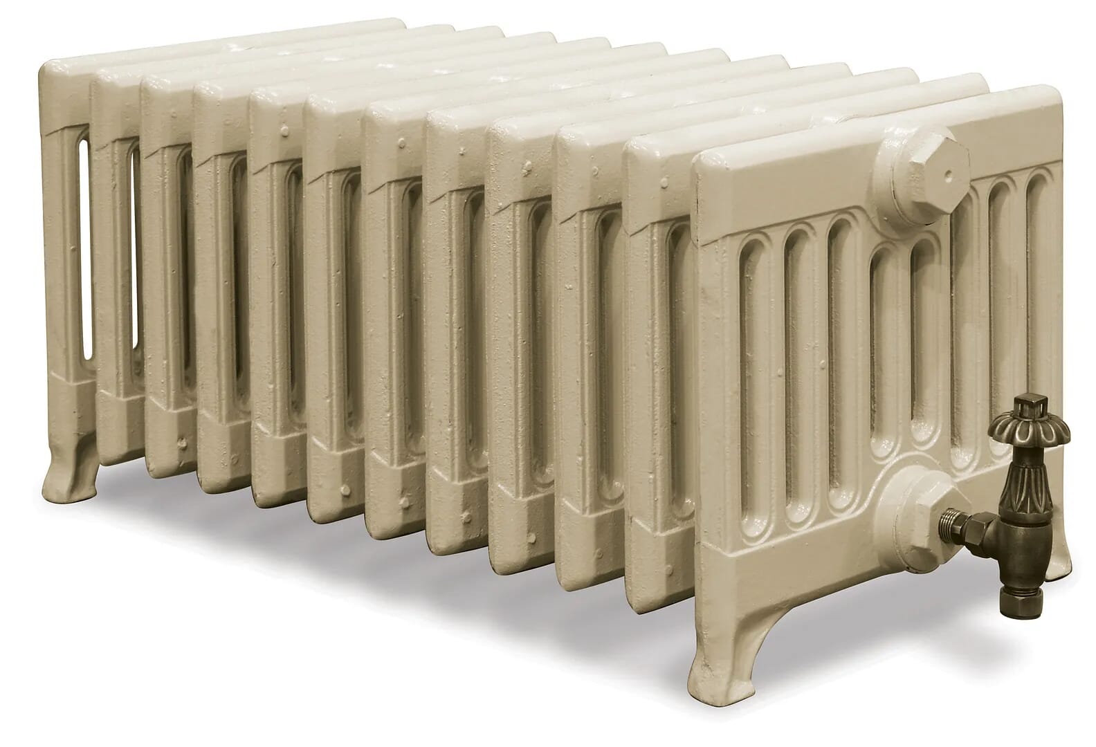 Carron Style Victorian 9 Column 330mm Tall Cast Iron Radiator 12 Sections Long - Victorian330/12p
