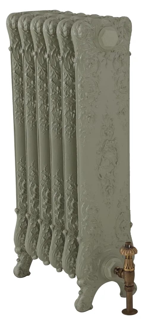 Carron Verona Style 800mm Tall Cast Iron Radiator 6 Sections Long - Verona800/6p