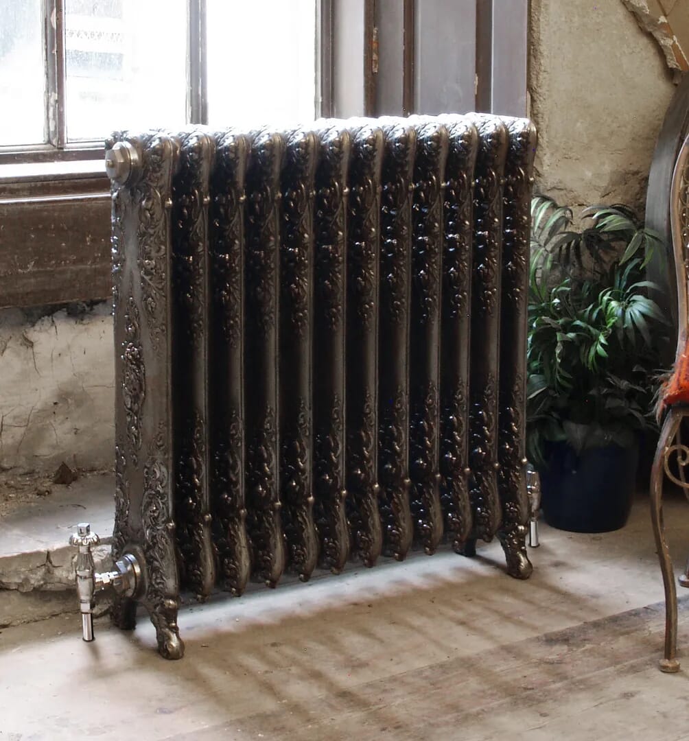 Verona Cast Iron Radiator Style 800mm Tall 12 Sections Long - Verona800/12hb