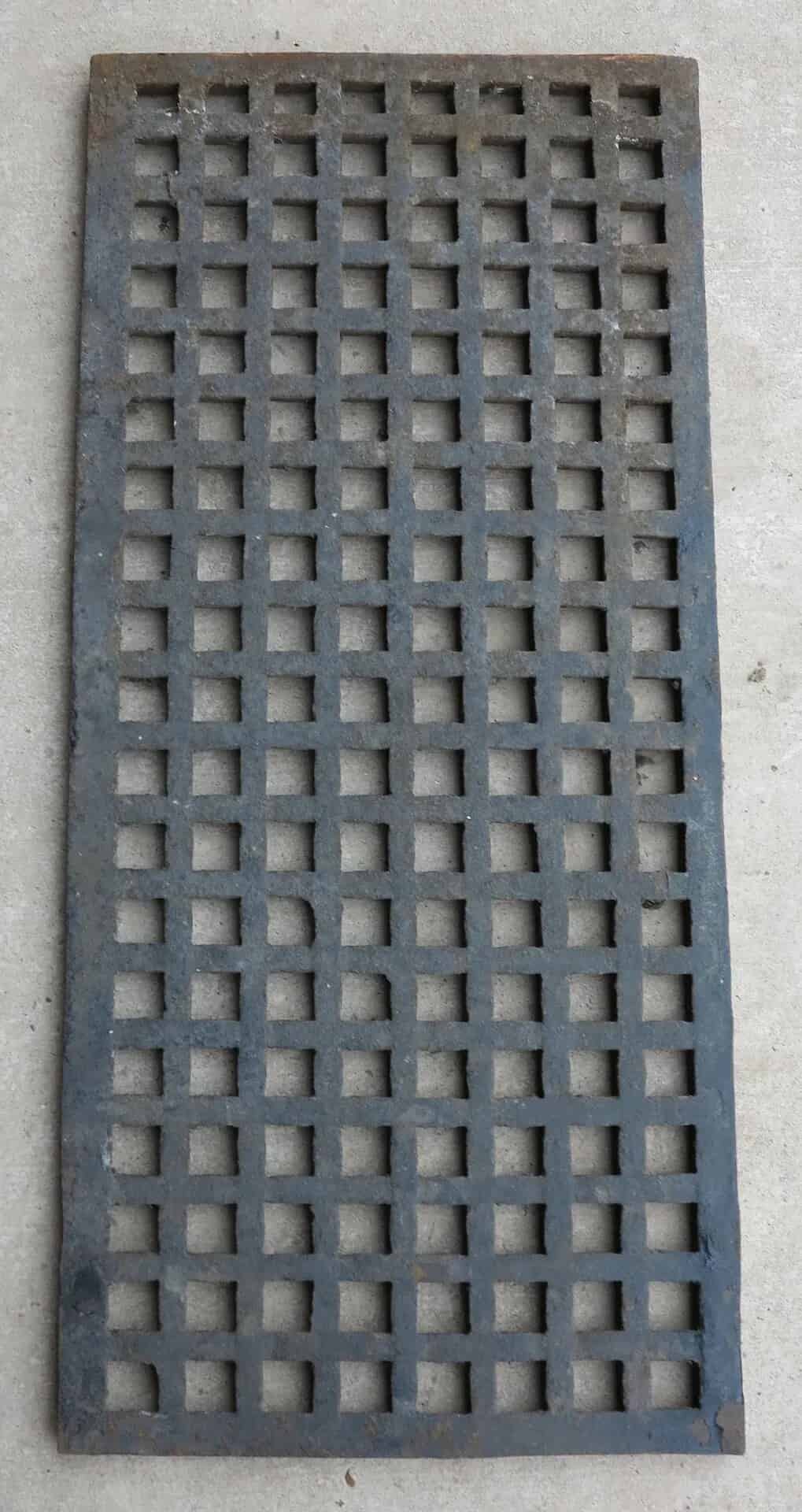 Original Victorian Cast Iron Floor Grille