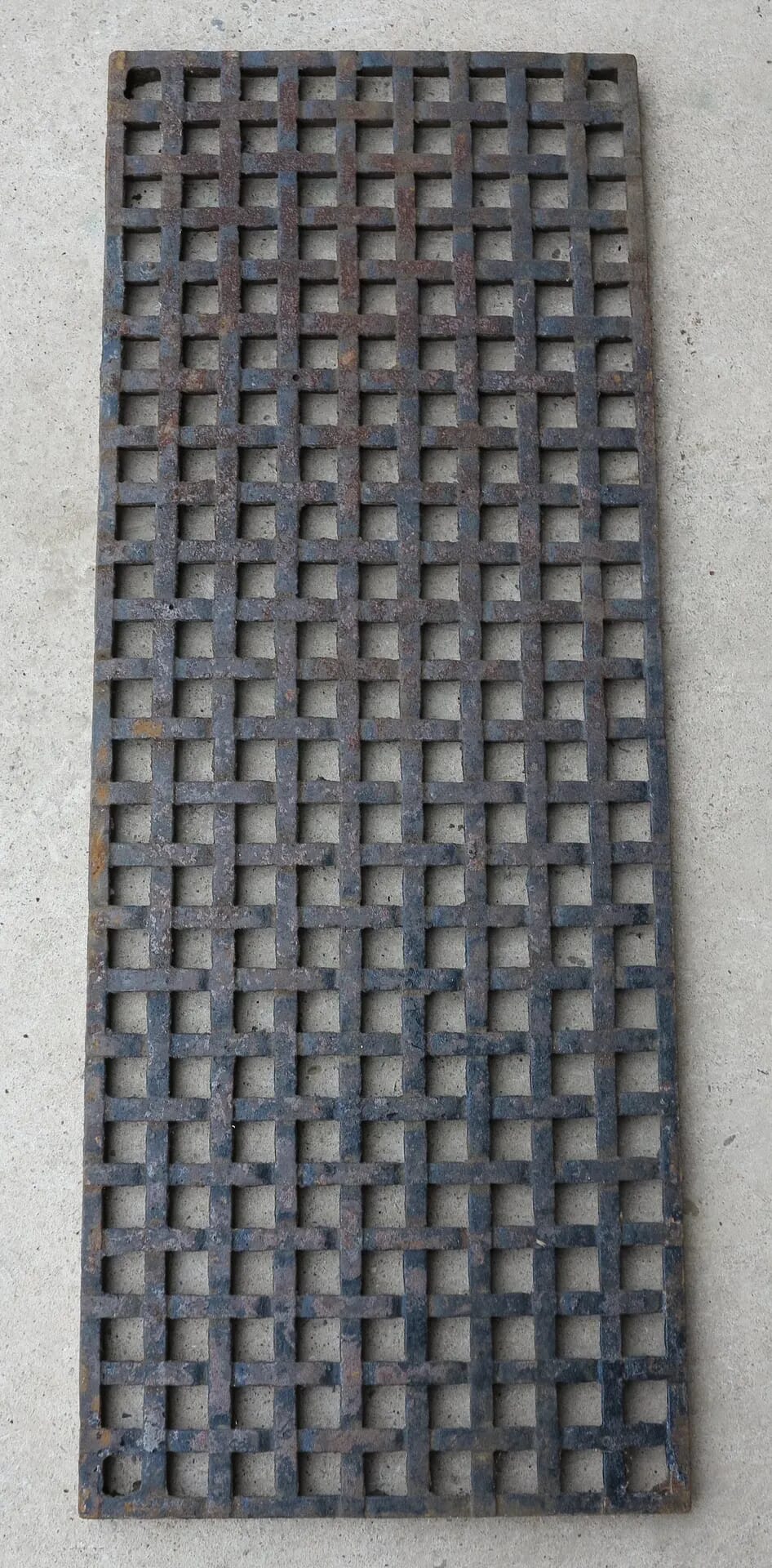 Antique Victorian Cast Iron Church Floor Grids - 8142C