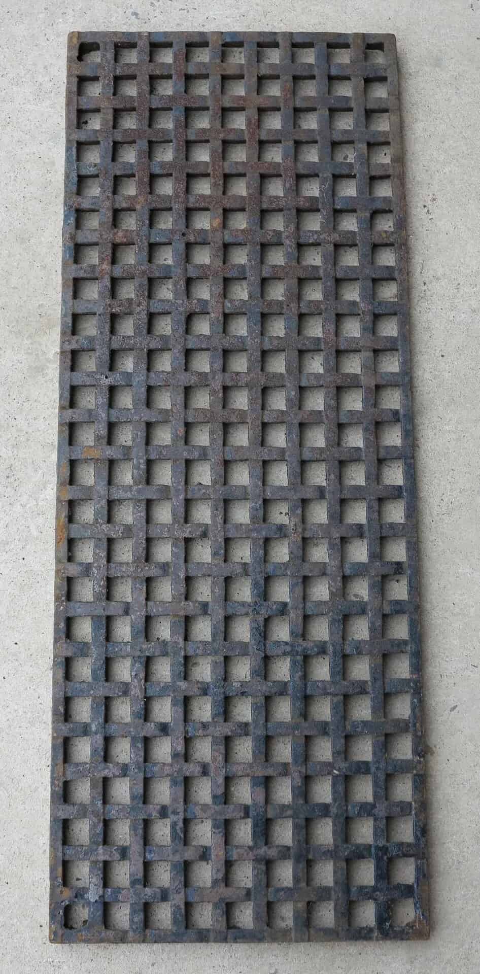 Antique Victorian Cast Iron Church Floor Grilles
