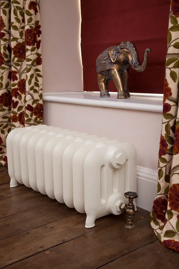Duchess 4 Column 330mm Tall Cast Iron Radiator 10 Sections Long - Duch330/10p