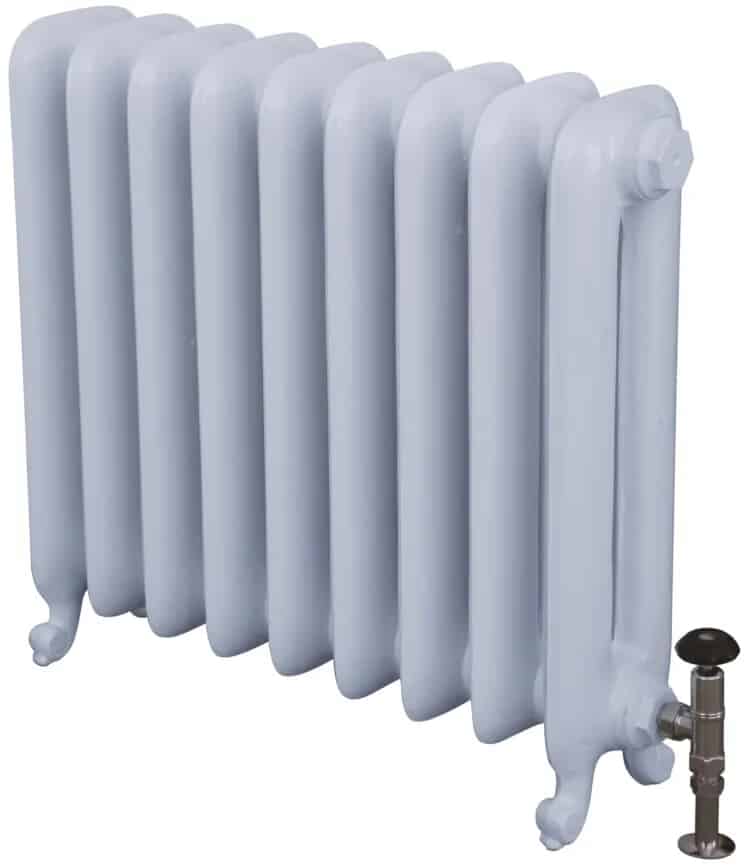 Duchess 2 Column 590mm Tall Cast Iron Radiator 9 Sections Long