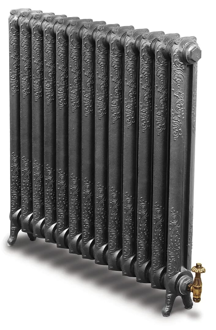 Rococo 1 Column 950mm Tall Cast Iron Radiator 13 Sections Long - Roco950/13p