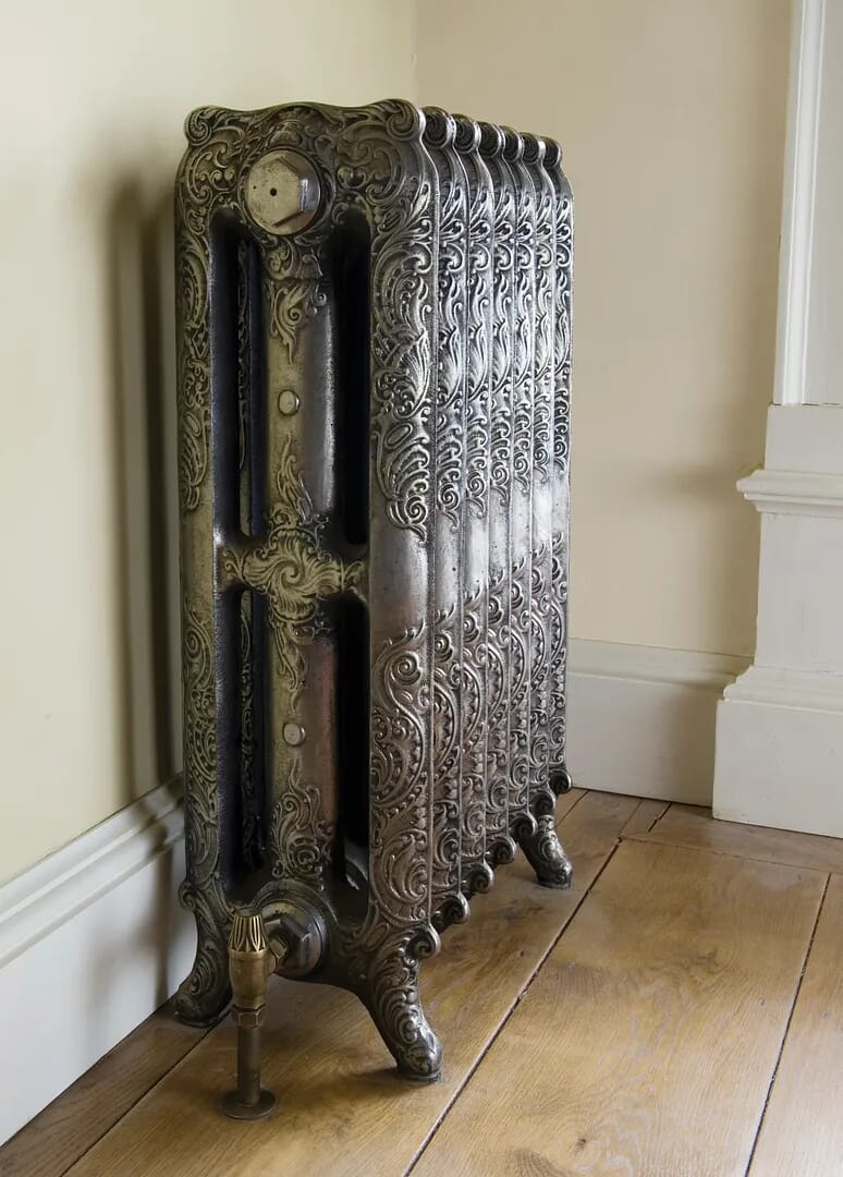 Carron Rococo 780mm Tall Cast Iron Radiator 7 Sections Long - Roco780/7hb