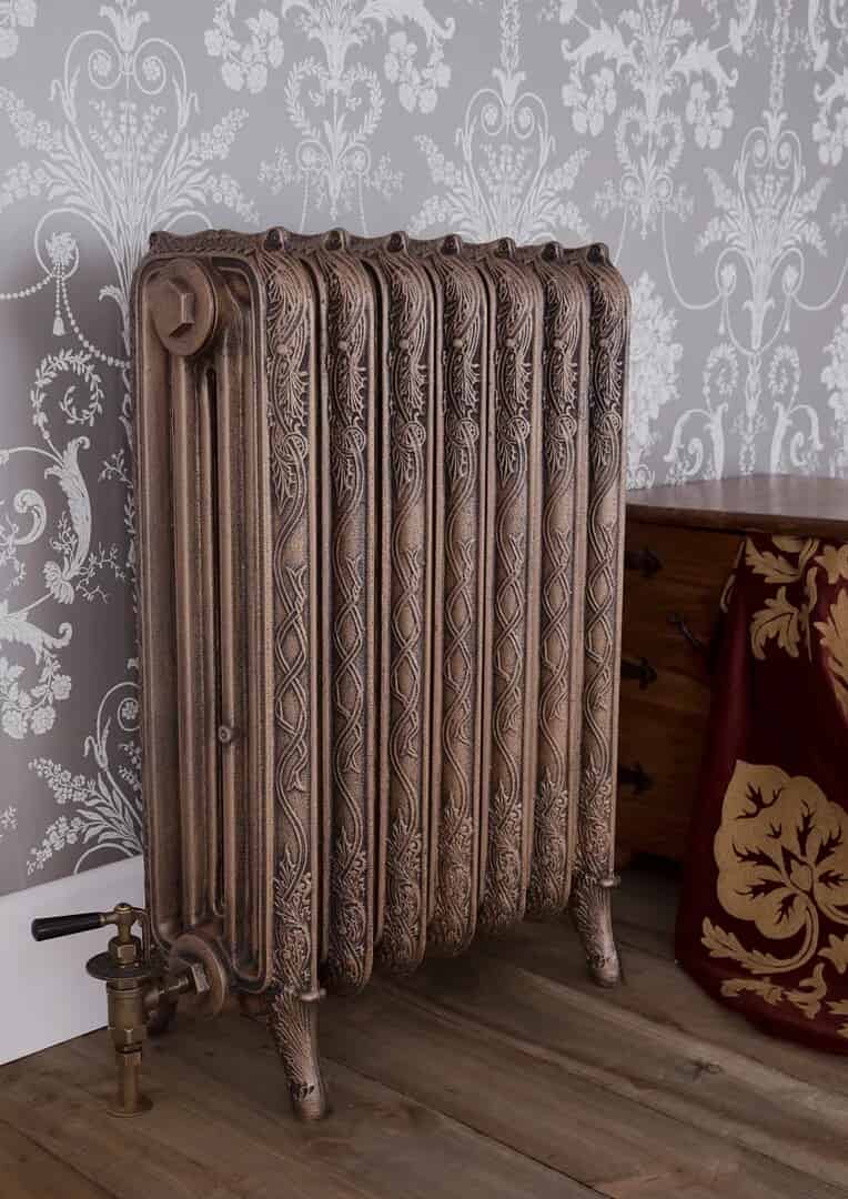 New Carron Ribbon 4 Column Cast Iron Radiator 7 Sections Long