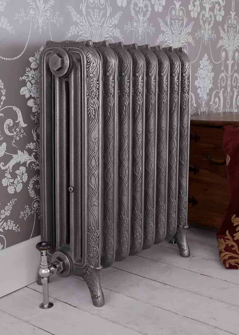 Carron Ribbon 4 Column Cast Iron Radiator 8 Sections Long