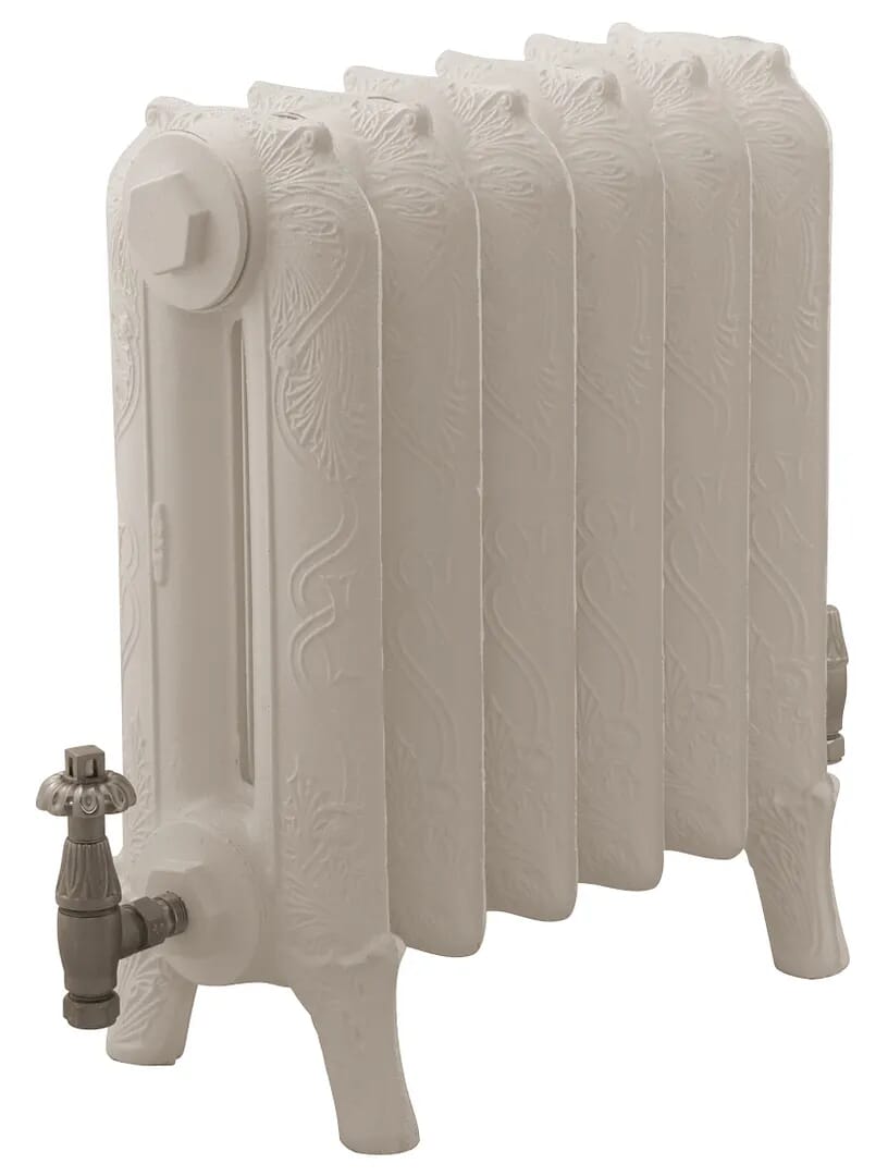 New Cast Iron Ribbon 2 Column Radiator 6 Section - Ribb2/500/6p