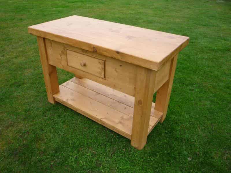 Reclaimed Pine Butchers Block