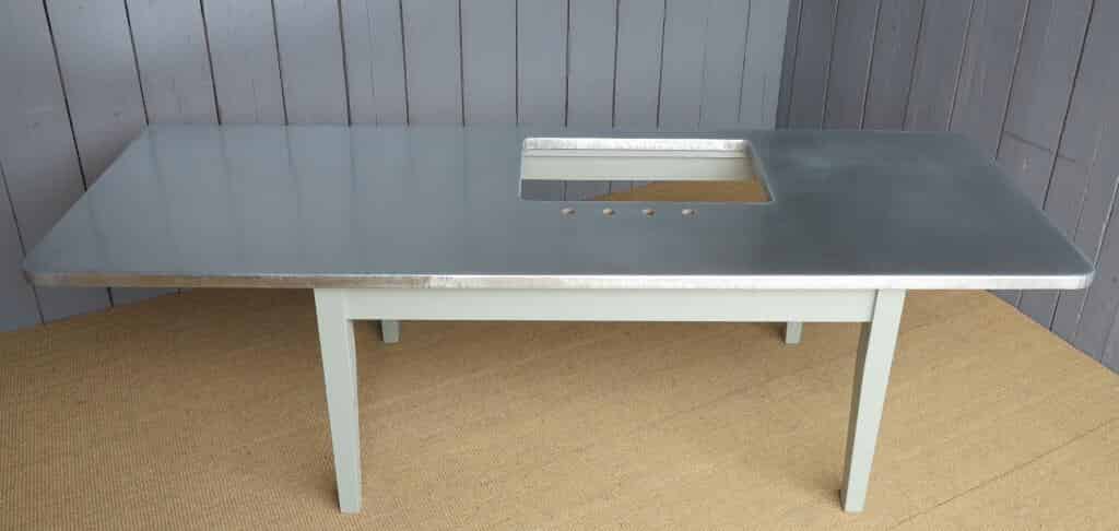 Natural Zinc Kitchen Worktops