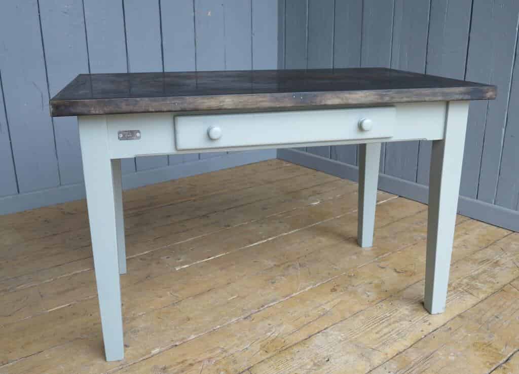 Antiqued zinc top tables made to your sizes