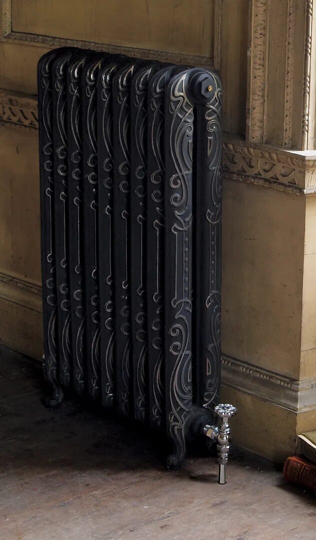 New Orleans 980mm Tall Cast Iron Radiator 10 Sections Long By Carron - Orleans980/10hl