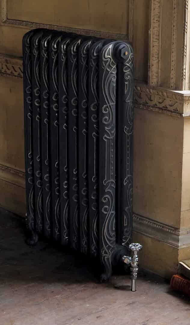 New Orleans 980mm Tall Cast Iron Radiator 10 Sections Long By Carron