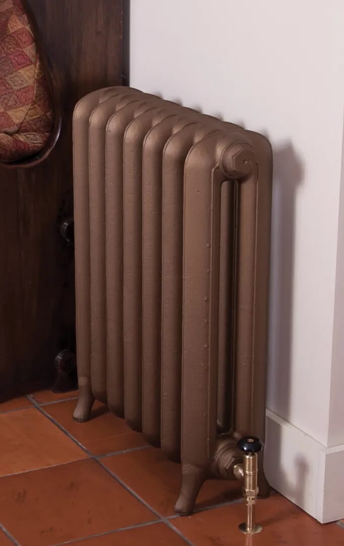 New Carron Peerless 750mm Tall Cast Iron Radiator 7 Sections Long - Peer750/7p