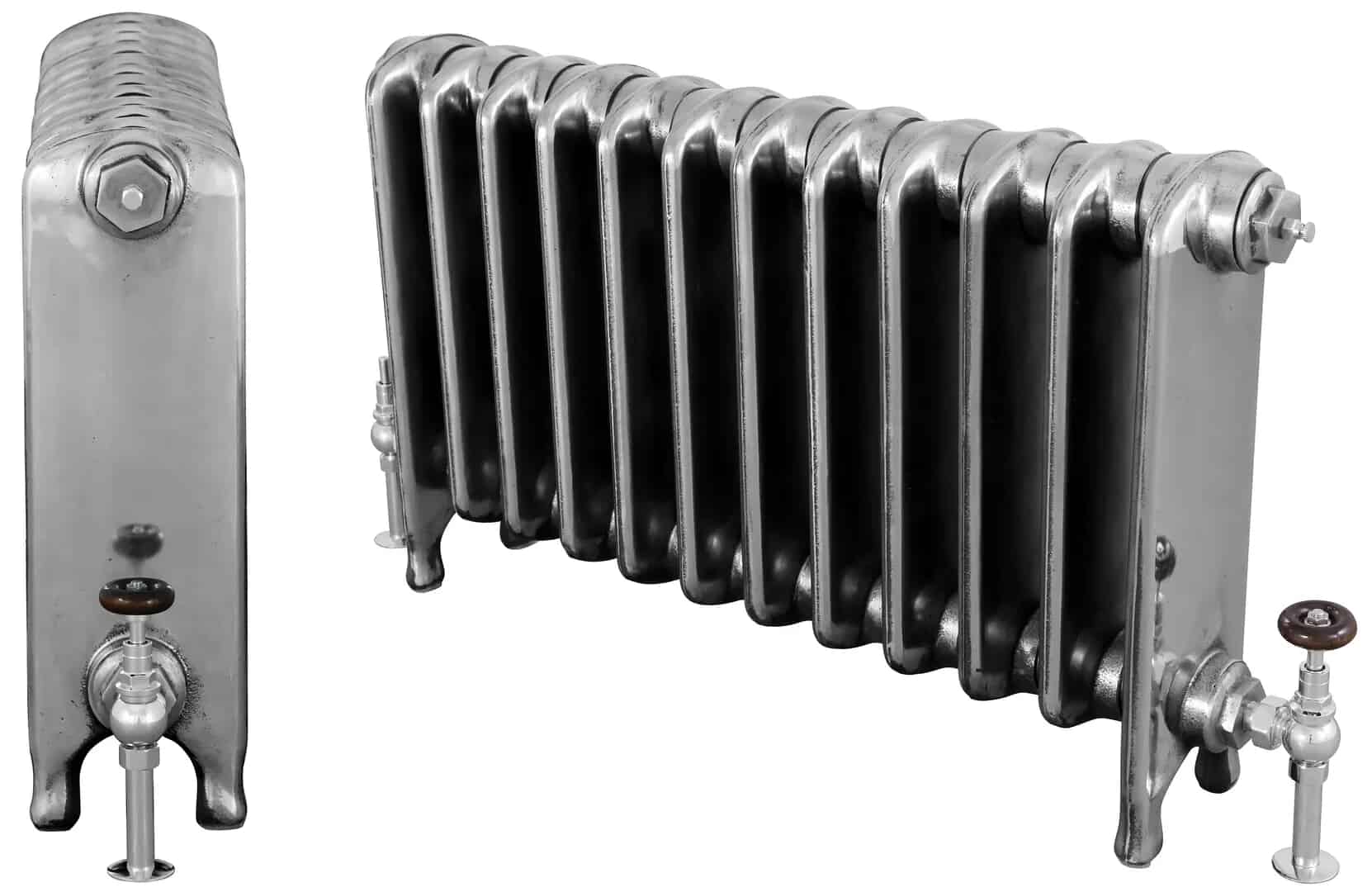 New Eton 480mm Tall Cast Iron Radiator 12 Sections Long By Carron