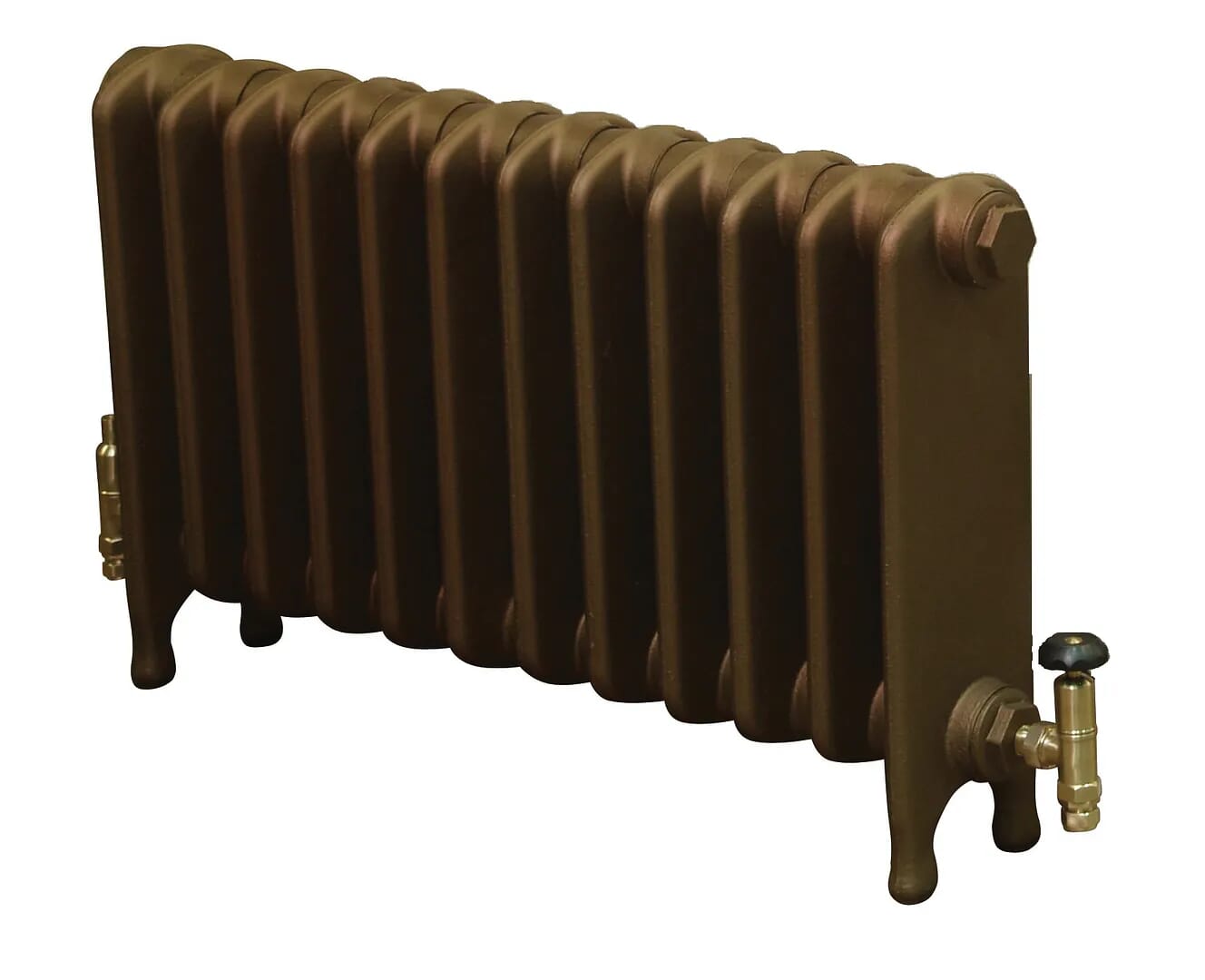 New Carron Eton 480mm Tall Cast Iron Radiator 12 Sections Long - Eton480/12p