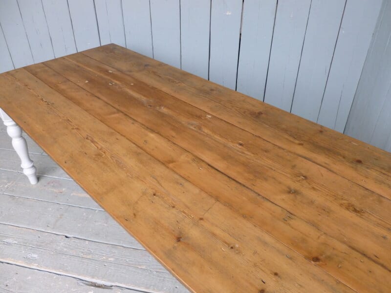 Reclaimed Georgian Wide Board Table - 6025